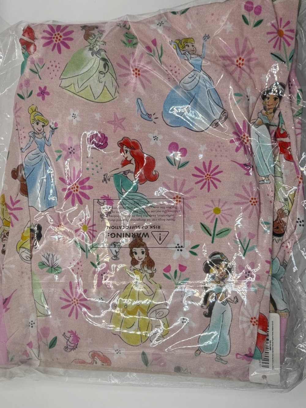 Women Pink Princess-Print Pajama Pants - Picture 2 of 3